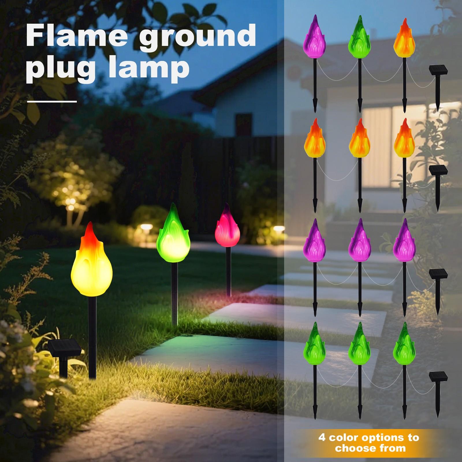 

The Burning And Lively Little Flame Is The Best Decoration In Your Garden One Size жовтий