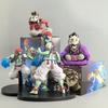 Anime Demon Slayer Noodle Stopper Akaza Douma Warrior Action Model Kids Playthings Gifts Desk Decoration Collection Decoration PVC