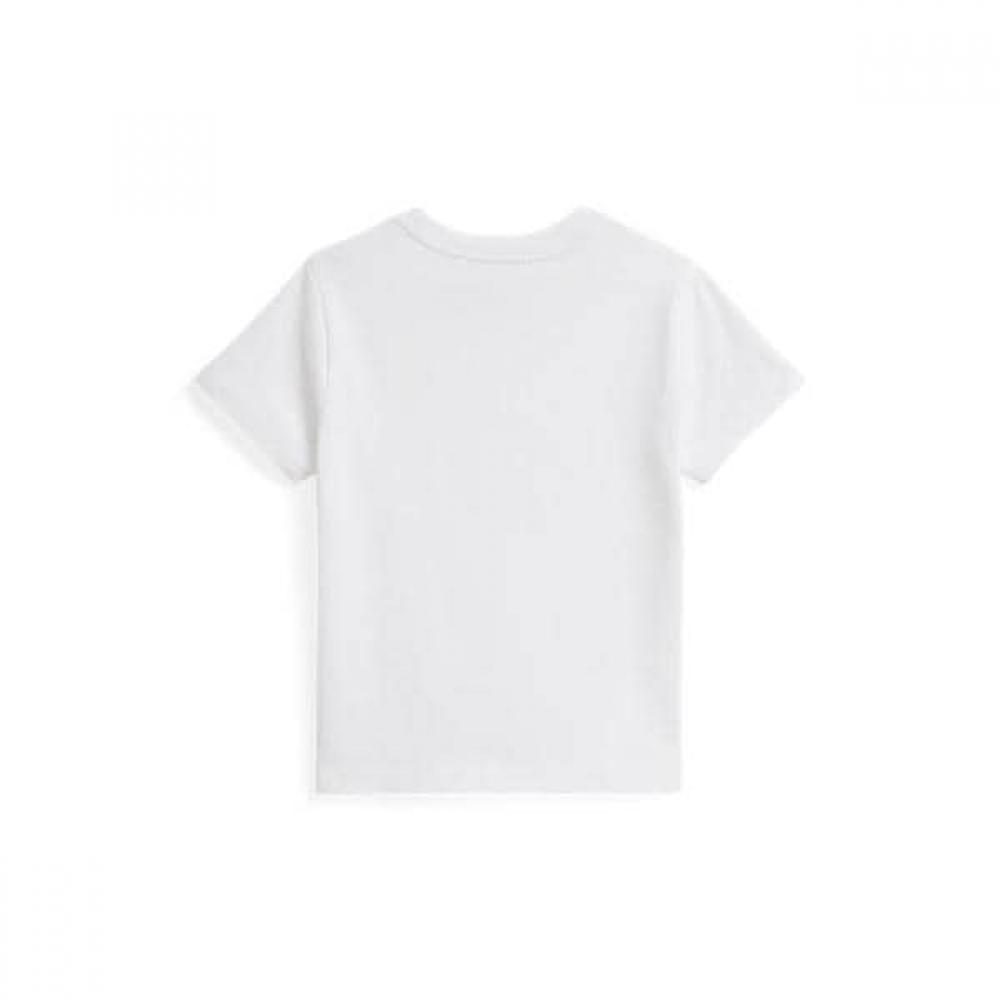 Polo Kids Boys CoTTon Jersey Crewneck T shirT 2 7 Years  cwpoTshb8021210100 