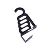 1 5-hole Door Hanging Folding Clothes Hanger Door Back Hook Multi-function Clothes Drying Rack Wardrobe Storage Artifact
