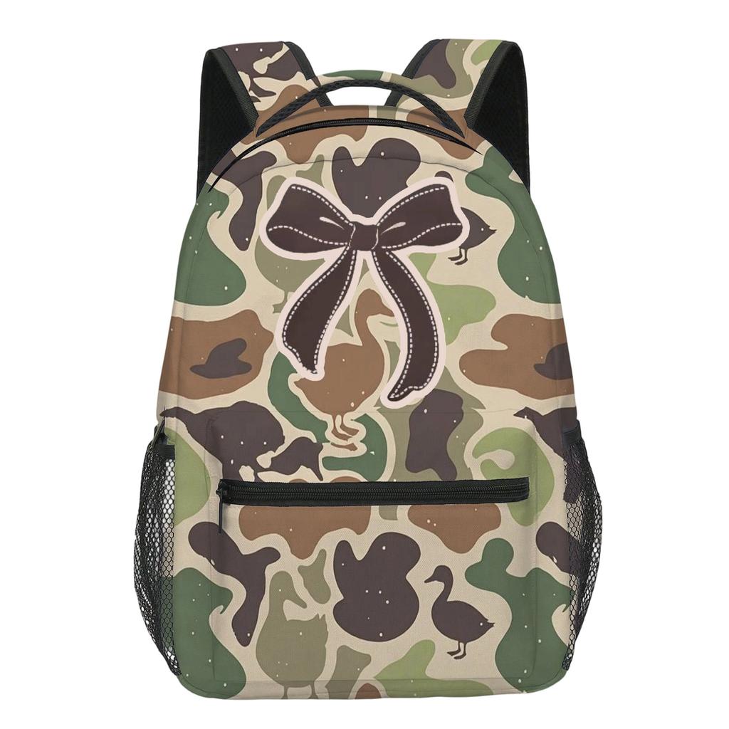 Kids Large Capacity School Backpack 3D Print Digital Heat Transfer Laptop Bag for Boys Girls