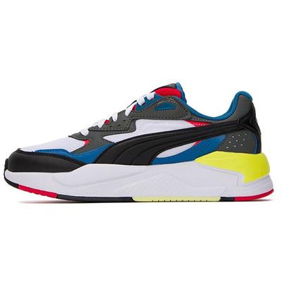 X-Ray Speed White Multi Unisex Sneakers Zwart Dark-Shadow Vallarta-Blauw 384638-07