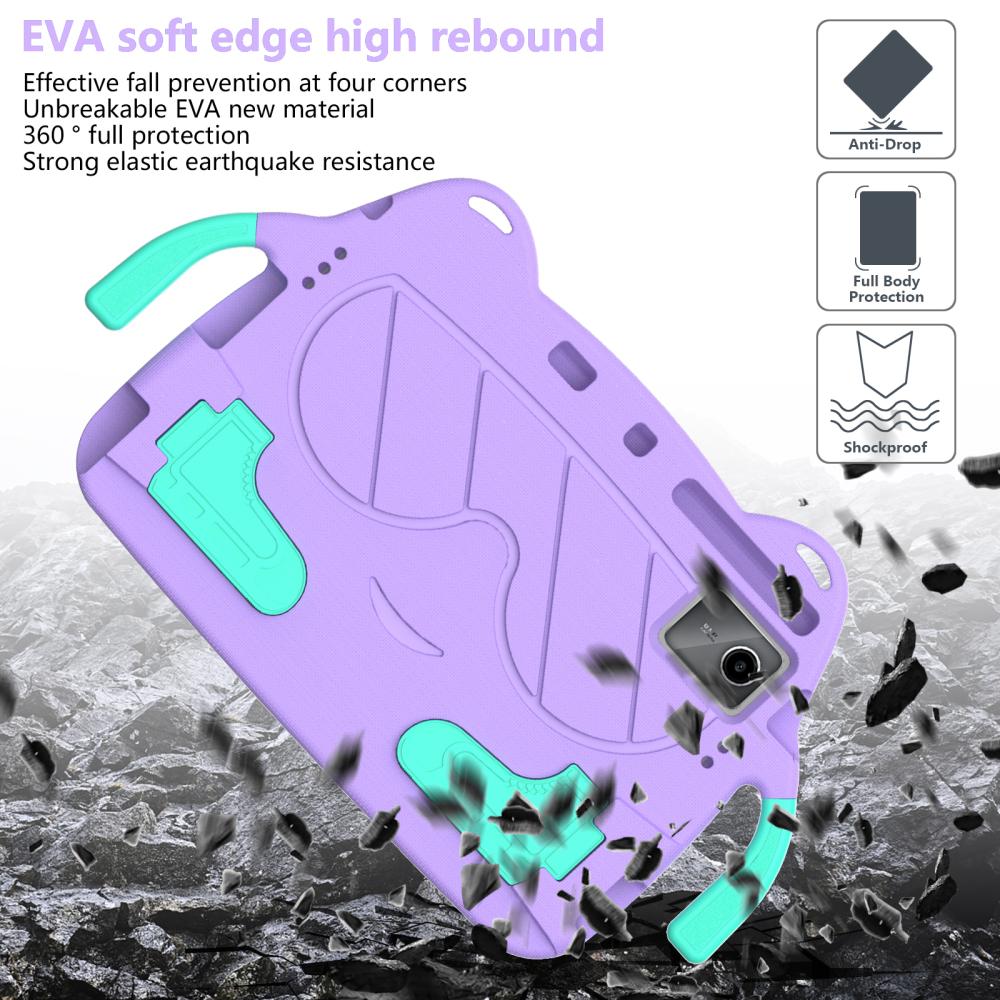 Kids Safe EVA Case For Samsung Galaxy Tab A9 8.7 Inch 2023 Full Body Student Children Non-toxic Protective Shockproof Cover Case