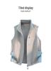 American Color Block Sleeveless Casual Vest - Unisex Couple Style