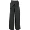 Women's Drapey High-Waist Wide-Leg Suit Pants