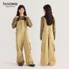 Atmungsaktiver Overall aus reiner Baumwolle von Tao Town für Mädchen – modisch und locker geschnitten, ideal für Schülerinnen der Mittelstufe, perfekt für Frühling und Herbst.