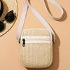 Durable Casual Straw Shoulder Bag – Water-Resistant and Practical, Suitable for Shopping, Travel, and Everyday Use