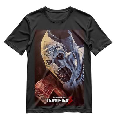 Maglietta del clown Art The Terrifier 3 Art Ascia Maglietta Grafica Terrifier S-XXXL