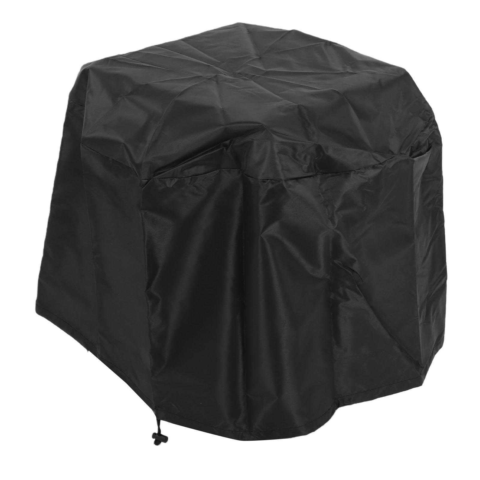Housse de fontaine en tissu Oxford 420D Housse de protection pour statue de jardin avec cordon de serrage Protecteur de fontaine coupe-vent