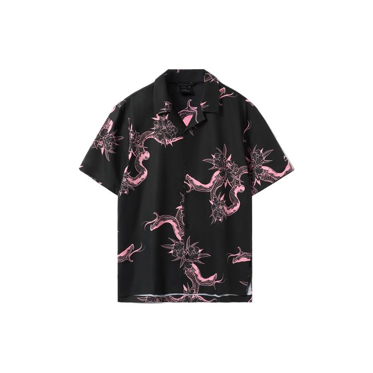 Мужская футболка для скейтборда Li Ning Черная ASHR153-1 L