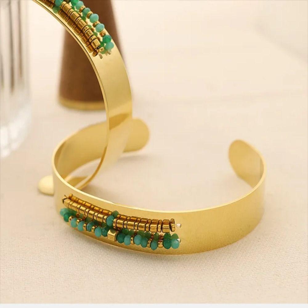 

Браслеты из нержавеющей стали C-образные ювелирные изделия Новый браслет-манжета