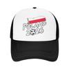 Summer Sun Hats  Poland Soccer n Polish Flag Baseball Cap Sun  High Quality Design Trucker Hat Women Unisex Snapback Cap