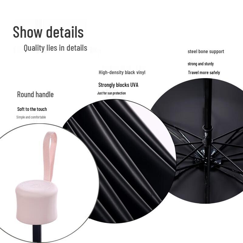 Paradise Umbrella Lightweight Floral UV/Rain Umbrella