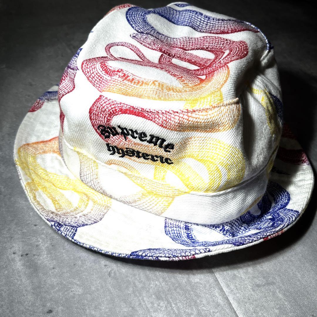 

[Б/У] SUPREME HYSTERIC GLAMOUR Панама со змеиным принтом