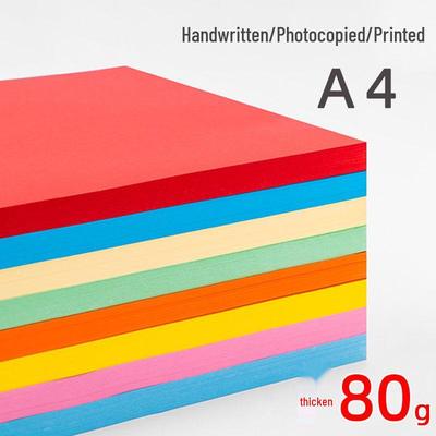 A4 80gsm Assorted Color Paper for Printing & Crafts, 500 Sheets