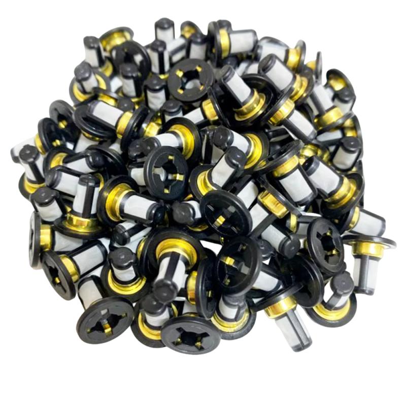 50/100/300/500 PCS 16450-RAA-A01 06164-PCA-000 Fuel Injector Micro Filter 11014 For Honda Accord CR-V CRV Element 2.4L AY-F1027