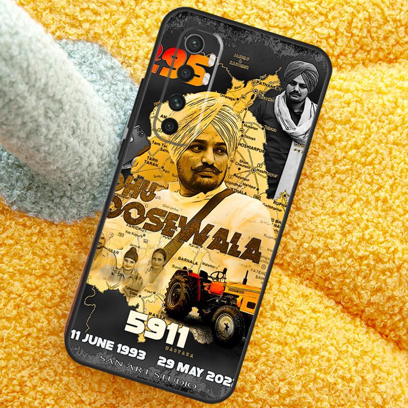 Indian Rapper Sidhu Moose Wala Case For Xiaomi 17 Pro Max 13 14 15 Ultra 13T 14T 15T Cover For POCO X7 X5 X6 F5 F6 F7 F8 Pro
