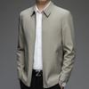 2024 Spring Men's Executive Lapel Jacket - Business Casual Mid-Age Style