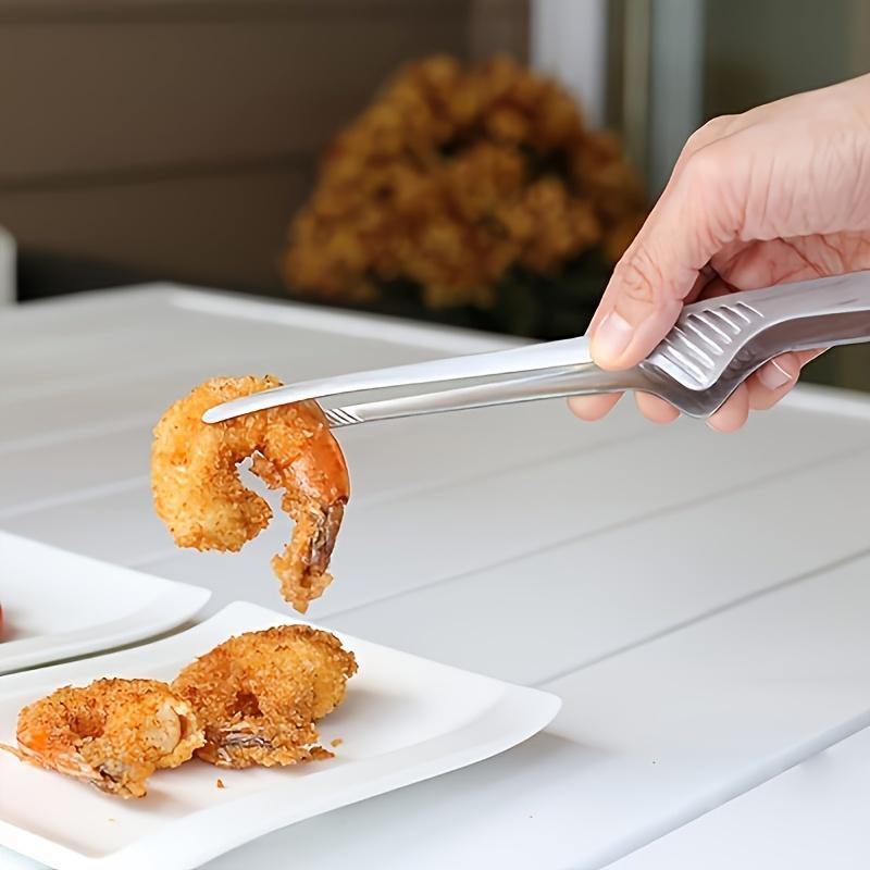 2 STuks BBQ Tangen Koreaanse Japanse Grill Klem Antislip Keuken Zelfstandige Tang voor Buiten Grillen Salade Kamperen Barbecue Buffet