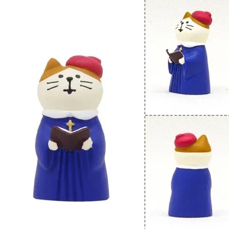 1pc Scene Decoration Christmas Series Bookshelf Decorationt Collectible Home Decoration Garden Resin Craft Toy Bonsai Ornaments