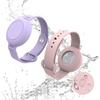 Silicone Locator Bracelet Waterproof Watch Band Case Holder Lightweight Tracking Device Wristband Replacement