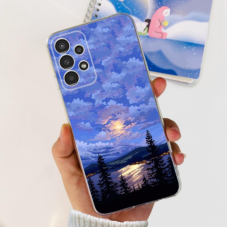 For Samsung Galaxy A52 A52S A72 A32 Phone Case Shockproof Cover For Samsung A32 5G Astronaut Silicone Soft Fundas Bumper Capas