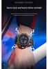 Sanda Men's 3D Dual Display Sports Watch with Night Light and Multi-function Features