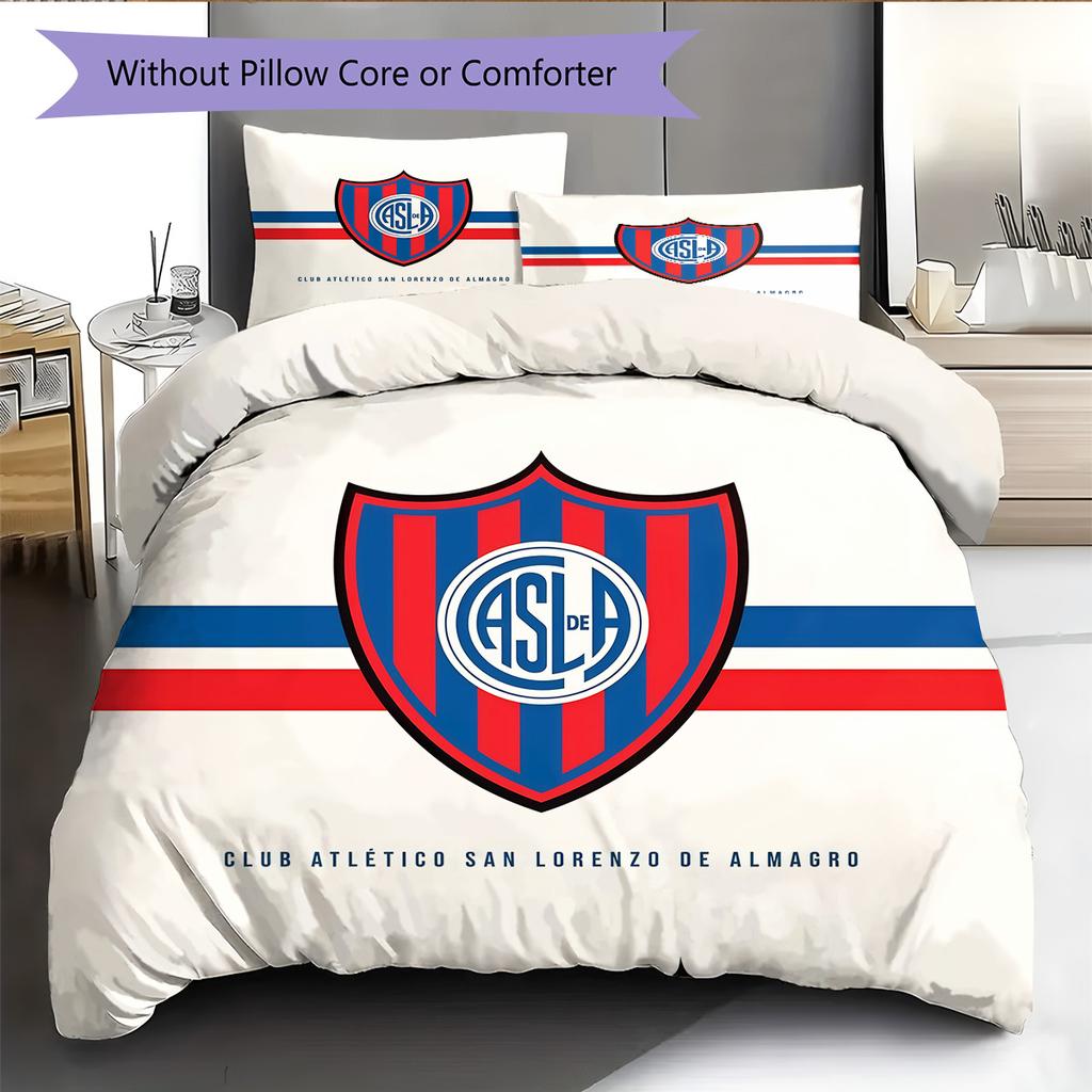 San Lorenzo de Almagro2 Pattern Bedding Quilt Set Home Decoration Gift (1 * duvet cover + 2 * pillowcase without core)