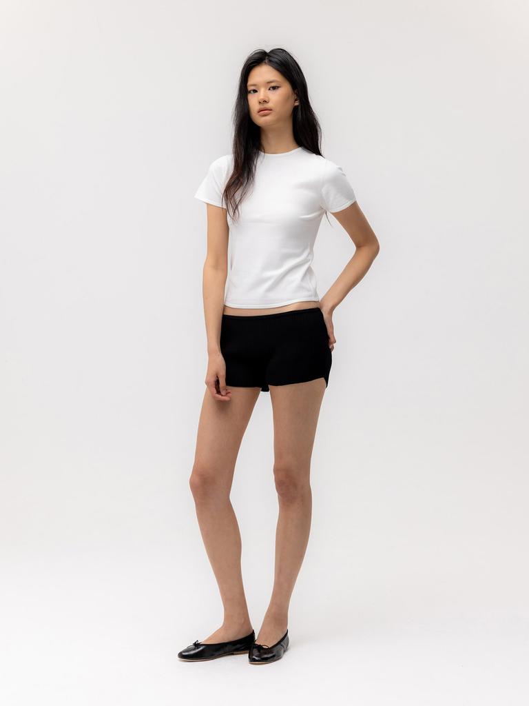 GLOWNY G Baby Knit Tee (White)