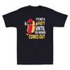 Its Not A Party Until The Wiener Comes Out Funny Hot Dog Graphic Unisexs Tshirt