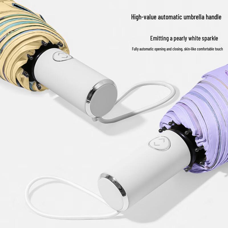 Nanqiao Cartoon Girl Automatic Dual-Purpose Umbrella (2-Pack)