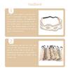 Bandeaux en Dentelle Bandeau Lavage du Visage Extensible Décoration Large Accessoire de Mode Accessoires de Coiffure Turban pour Femmes Filles