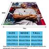 1PC Eminem Patterned Flannel Blanket Suitable For All Seasons For Home Decor Warmth And Comfort Gifts Holiday Present