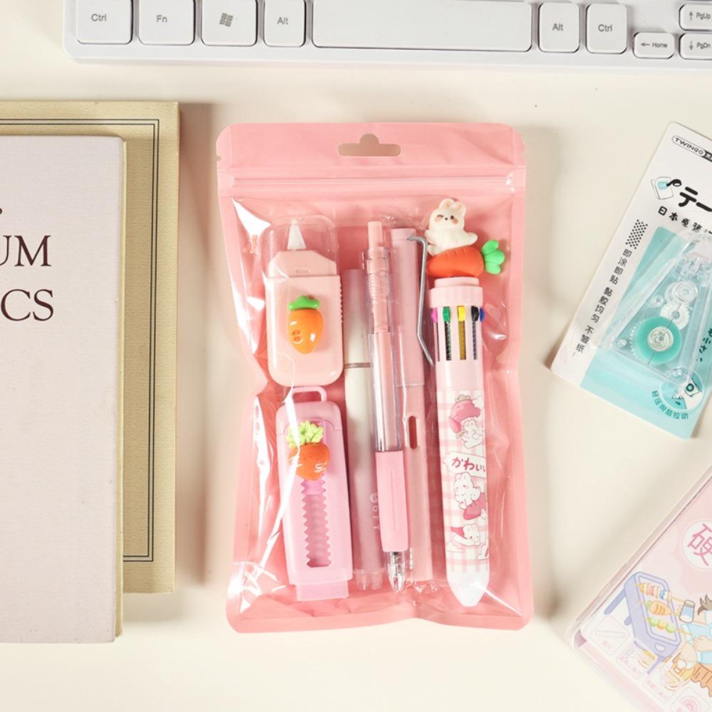 Non-repeating Gel Pen Portable Ballpoint Pen INS Pencil Eraser  School Prize