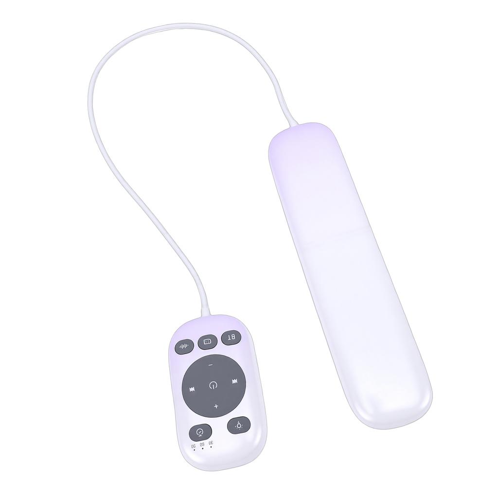 Pillow Speaker for Sleeping Bone Conduction V5.4 Under Pillow Speaker White Noise Generator with 36 Sounds 3 Timer