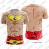 2026 Japanese Anime Dragon Ball 3D Print Men's Cosplay T-shirt Summer Short Sleeved Jersey  Sports Kids/Adult Tops