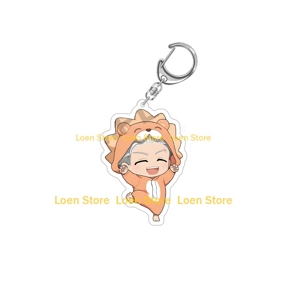 WIND BREAKER Pajama Party Haruka Sakura Hajime Umemiya Akihiko Nirei Hayato Suo Jo Togame Chibi Anime Acrylic Keychain Keyring