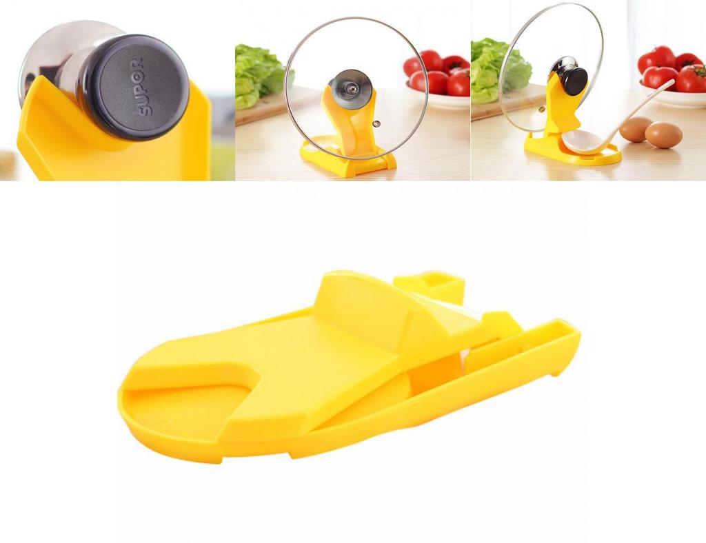 Vielseitiger Kunststoff Küchenpfannen-Topf-Ablage-Deckelständer mit überlegener Qualität und Stil