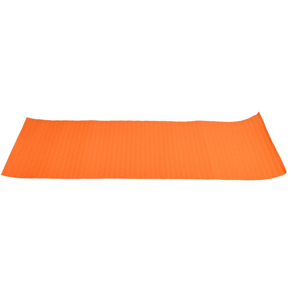 EVA Imitation Teak Anti Slip Surfboard Yacht Boat Traction Pad Grip Mat Decoration (Orange)