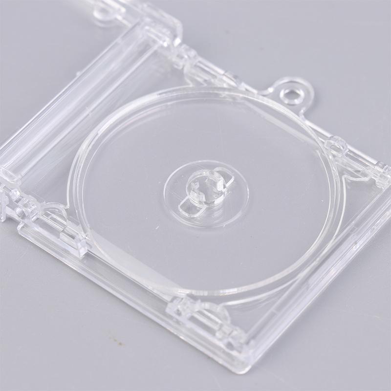 Mini Nfc Functional Cd Disc Case Key Chain Peripheral Commemorative Album Key Holder For Diy Backpack Pendant