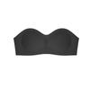 7A Antibacterial Non-Slip Strapless Bra: Seamless, Thin, Gathering Fit for Small Chest, Invisible Jelly Bandeau