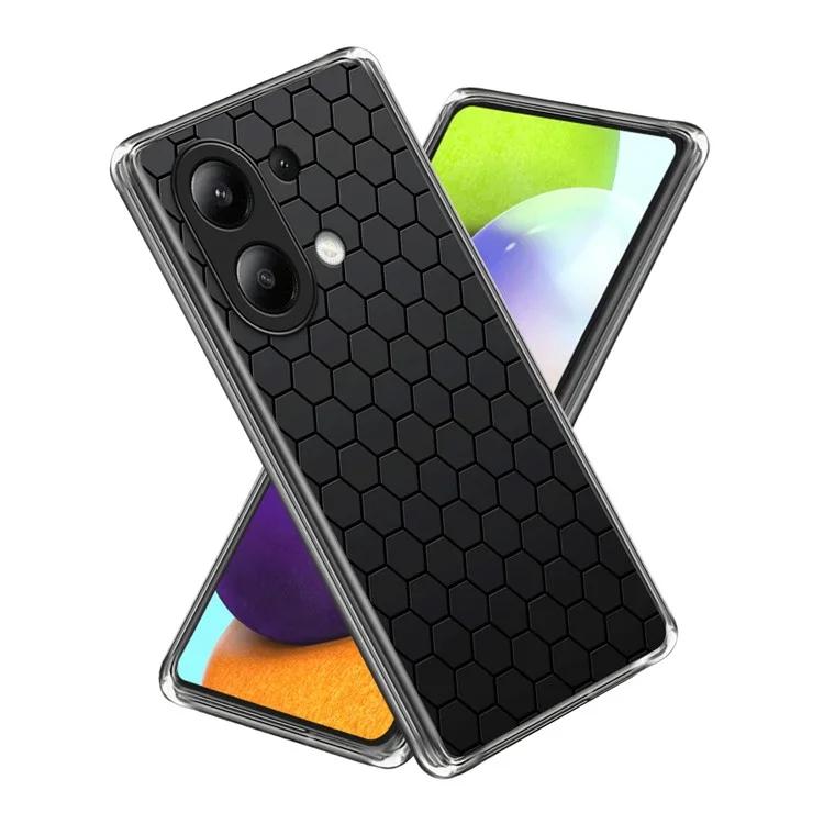 

For Xiaomi Redmi Note 13 4G Case Soft TPU Shockproof Pattern Printing Phone Cover