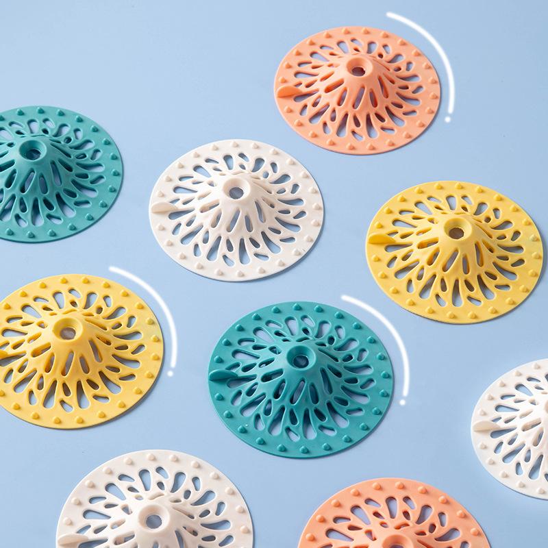 Anti-clogging Floor Drain Cover Kitchen and Bathroom Sink Filter ScreenHair Drain Filter Screen