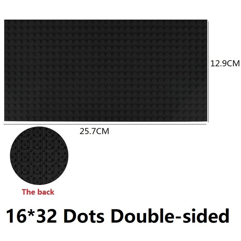 Non-Toxic Single Double Sided 32X32 16X16 16X32 Dots Classic Base Plates Blocks Diy Small Size Bricks Baseplates Construction Building Toy