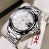 OPK Men's Quartz Wristwatch Date Waterproof Luminous Stylish Classic Stainless Steel Business School Company White