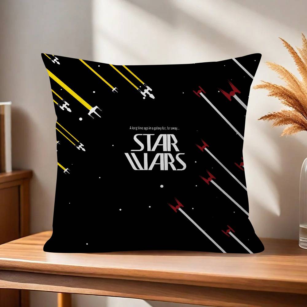 Cushion Cover Car Throw Pillow Case For Sofa Car Christmas Gift Xcm Xcm Funny Movie Sstar Funny Wwars
