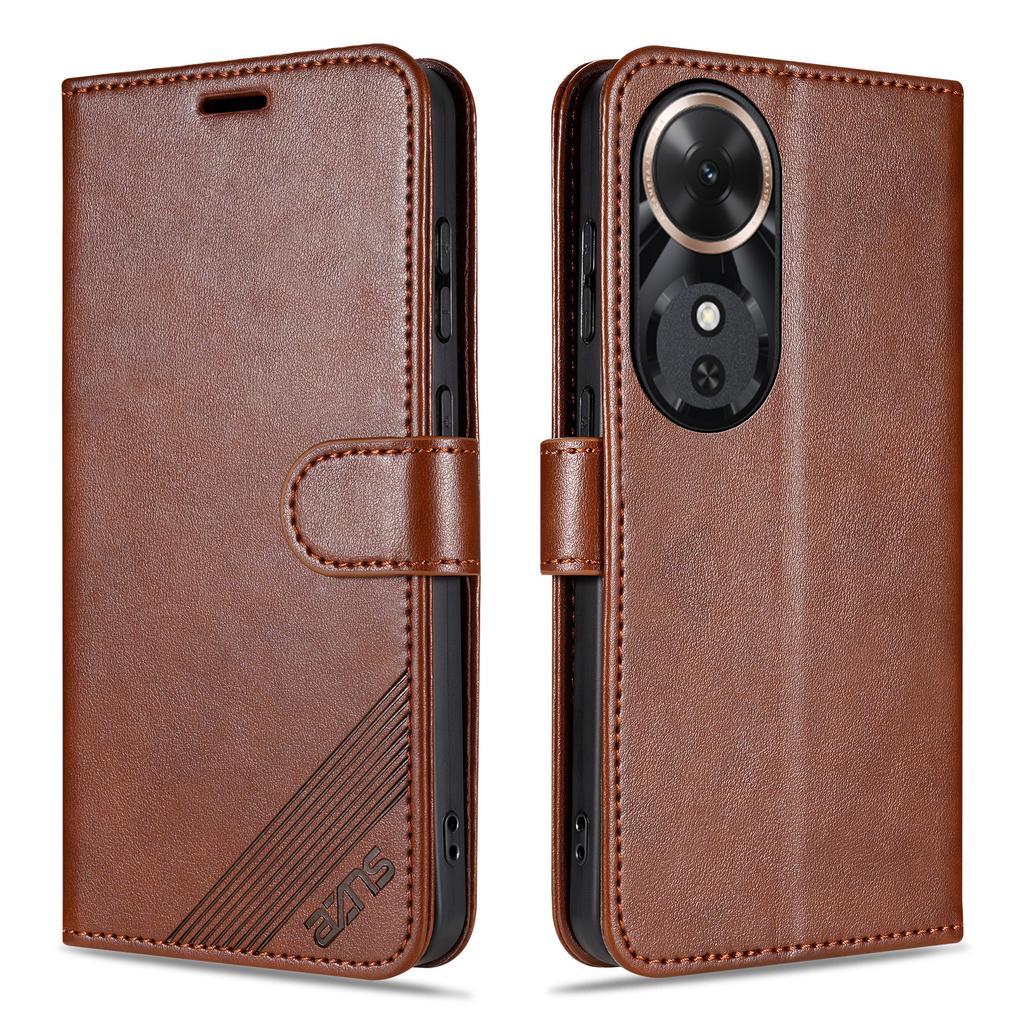 AZNS For Honor Play 60 5G Case Anti-Scratch PU Leather Stand Wallet Phone Cover