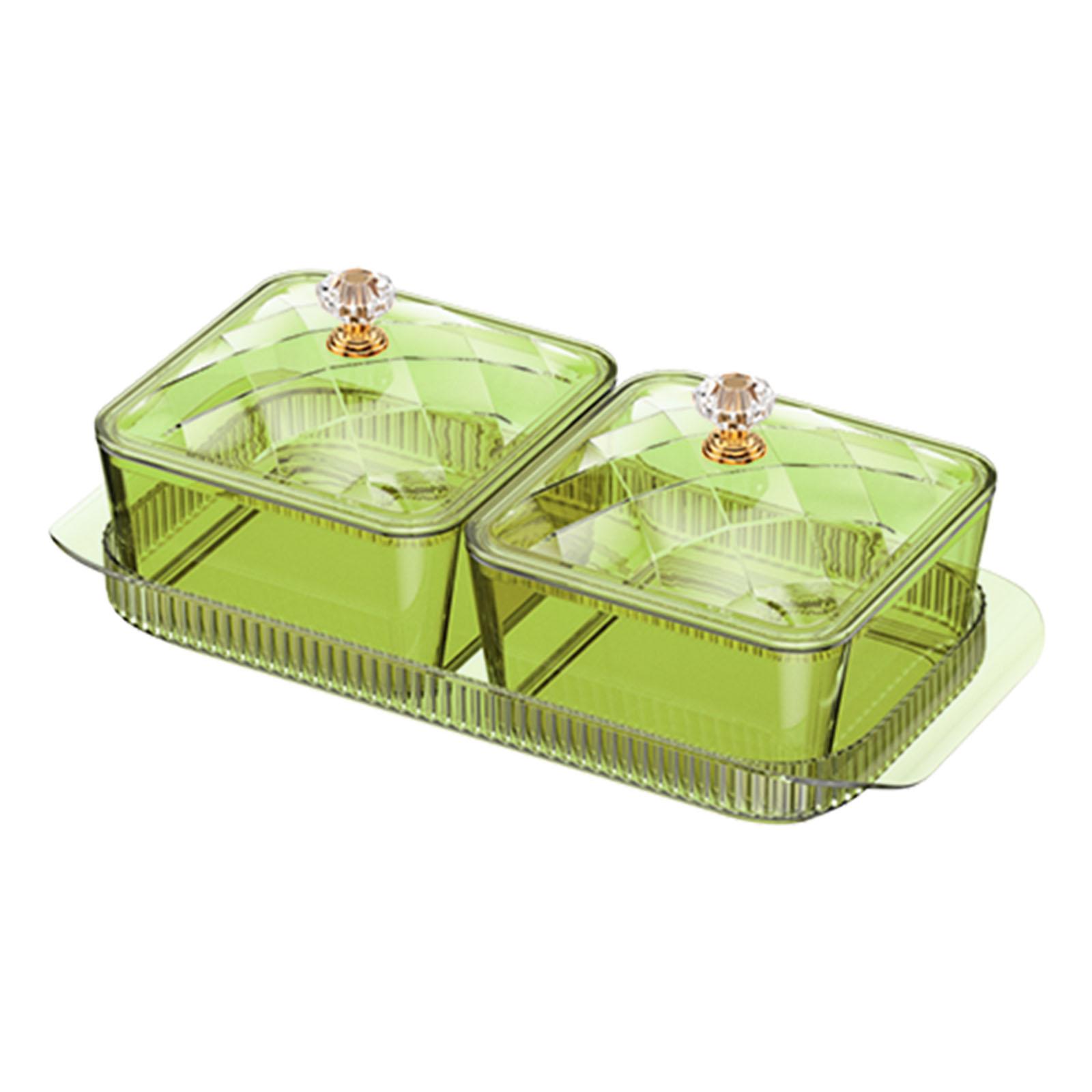 Dried Fruit Snack Serving Plate Appetizer Serving Tray for Countertop Party