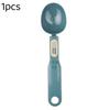 Digital Measuring Spoon Scale 0.1g Accurate 500g Capacity LCD Screen Portable Kitchen Food Scale for Baking Milk Powder Weighing