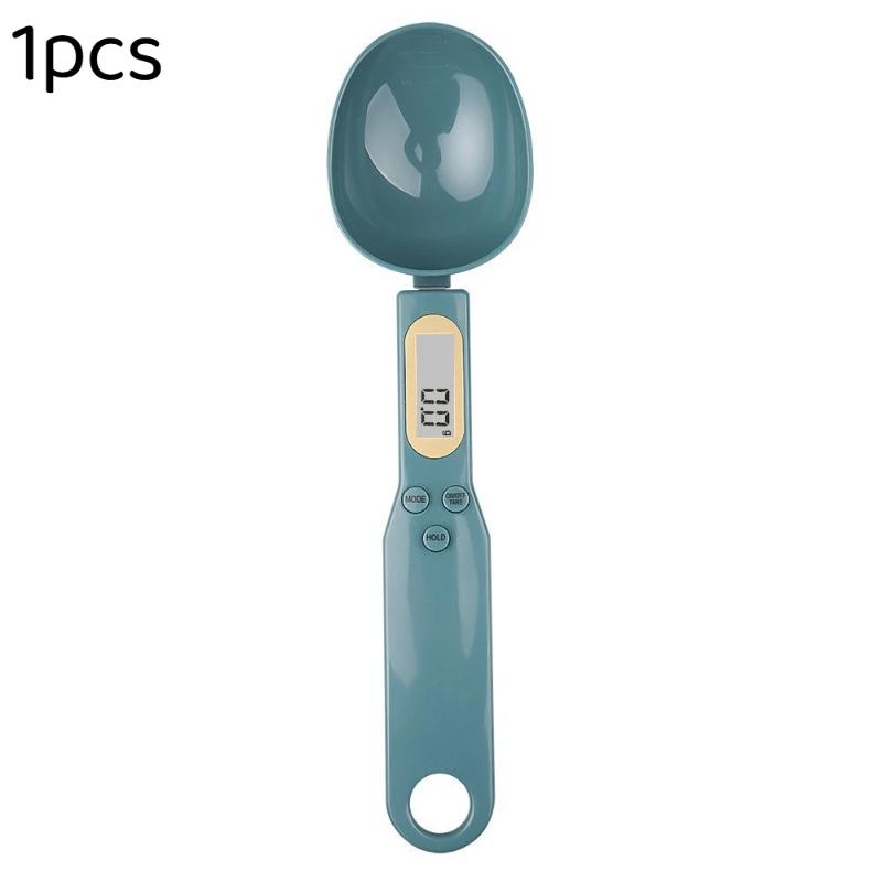 Digital Measuring Spoon Scale 0.1g Accurate 500g Capacity LCD Screen Portable Kitchen Food Scale for Baking Milk Powder Weighing